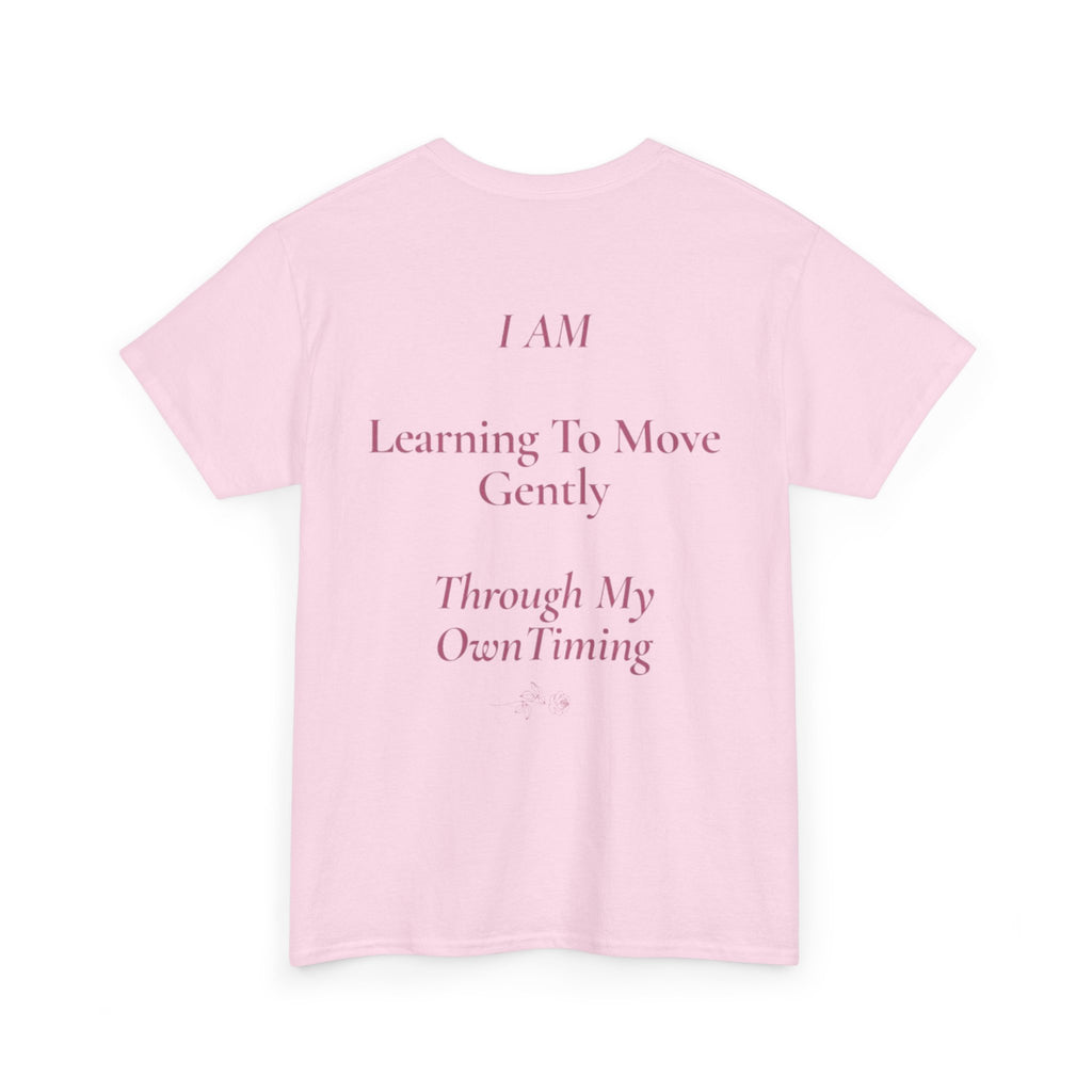 there is no rush to heal tee | gentle healing affirmation shirt