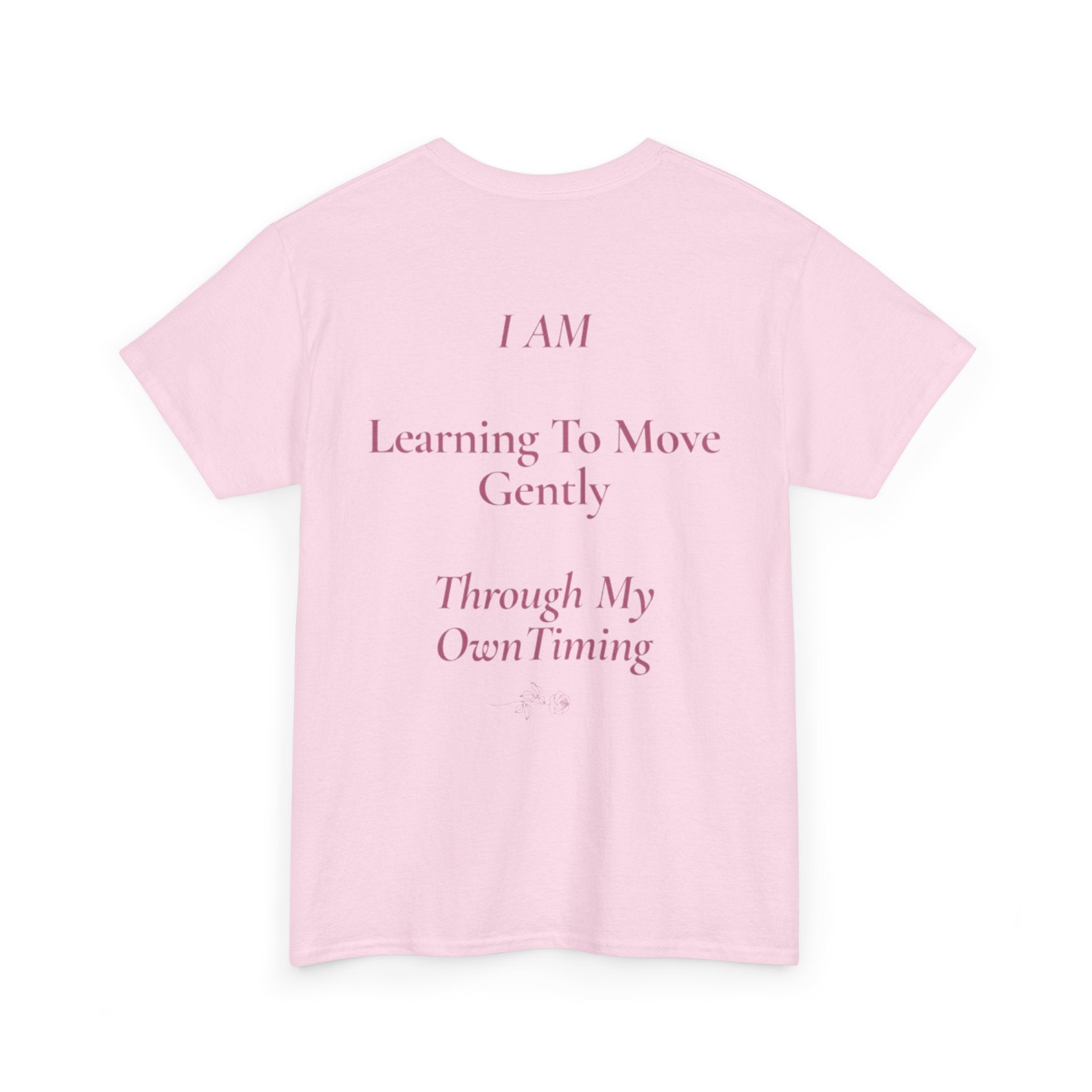 there is no rush to heal tee | gentle healing affirmation shirt