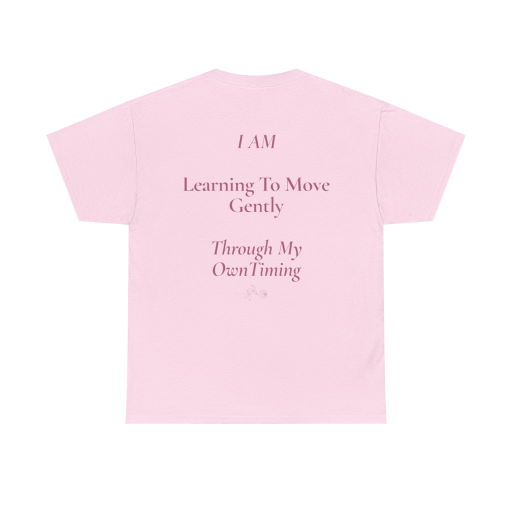 there is no rush to heal tee | gentle healing affirmation shirt