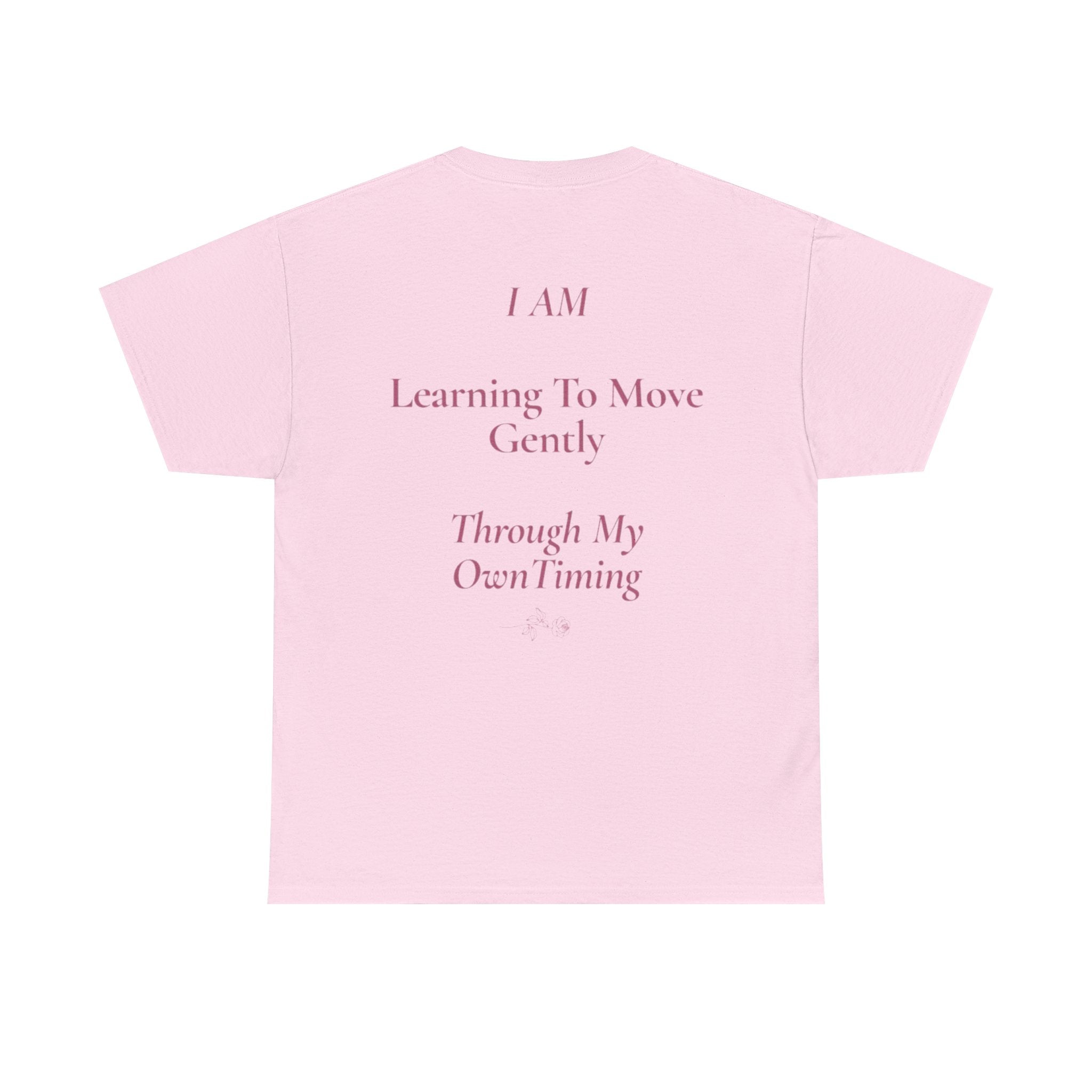 there is no rush to heal tee | gentle healing affirmation shirt