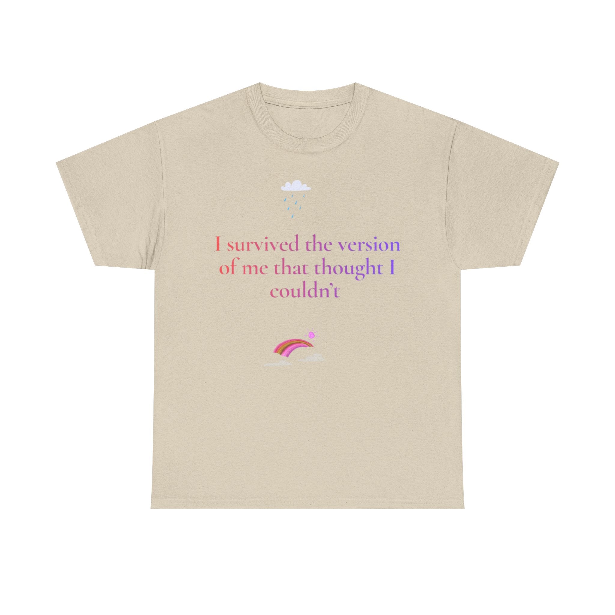 I Survived The Version Of Me That Thought I Couldn't T-Shirt | Phoenix Rising Tee