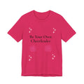 Be Your Own Cheerleader T-Shirt | Cheer Pom-Poms Motivational Tee