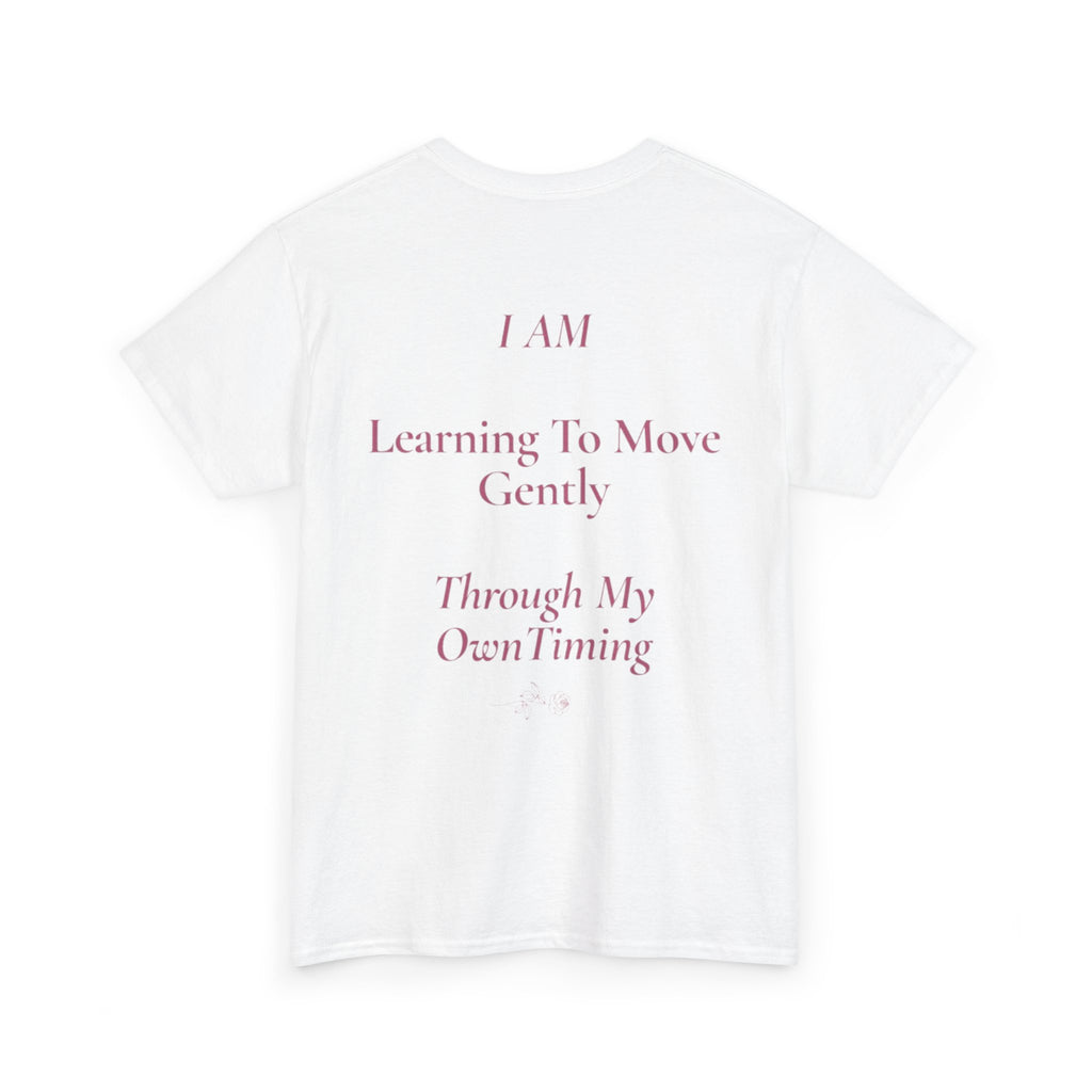 there is no rush to heal tee | gentle healing affirmation shirt