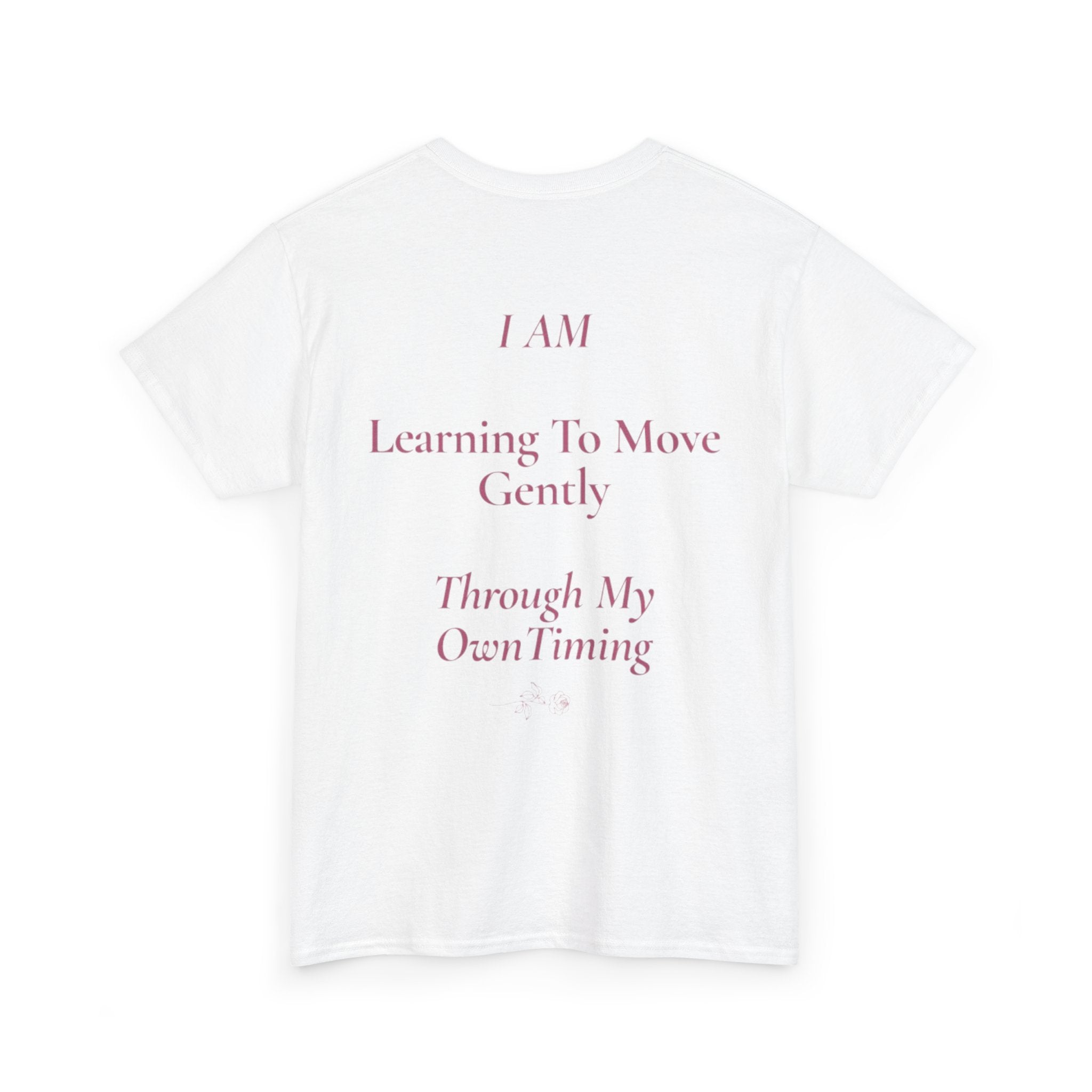 there is no rush to heal tee | gentle healing affirmation shirt