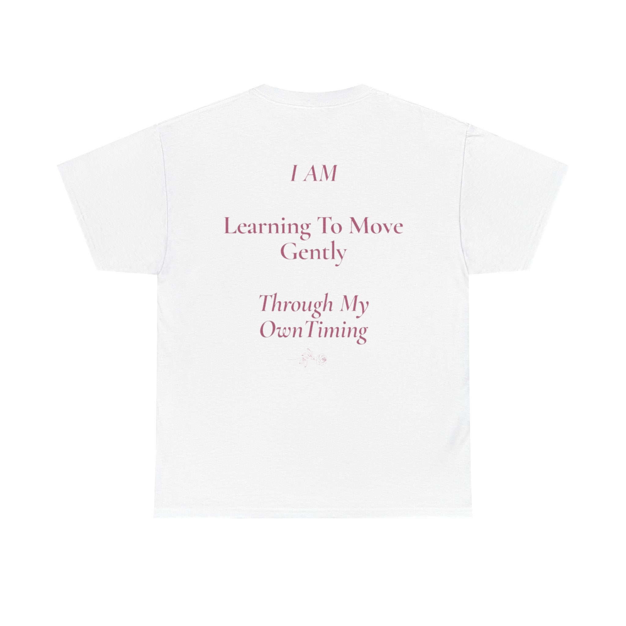 there is no rush to heal tee | gentle healing affirmation shirt