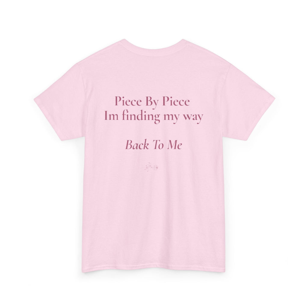 softly rebuilding myself tee | self love affirmation shirt