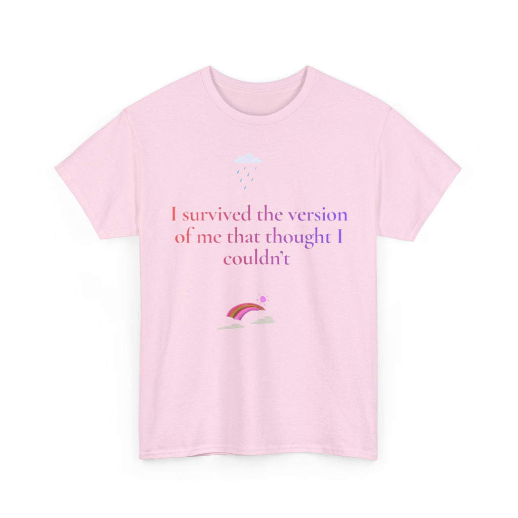 I Survived The Version Of Me That Thought I Couldn't T-Shirt | Phoenix Rising Tee