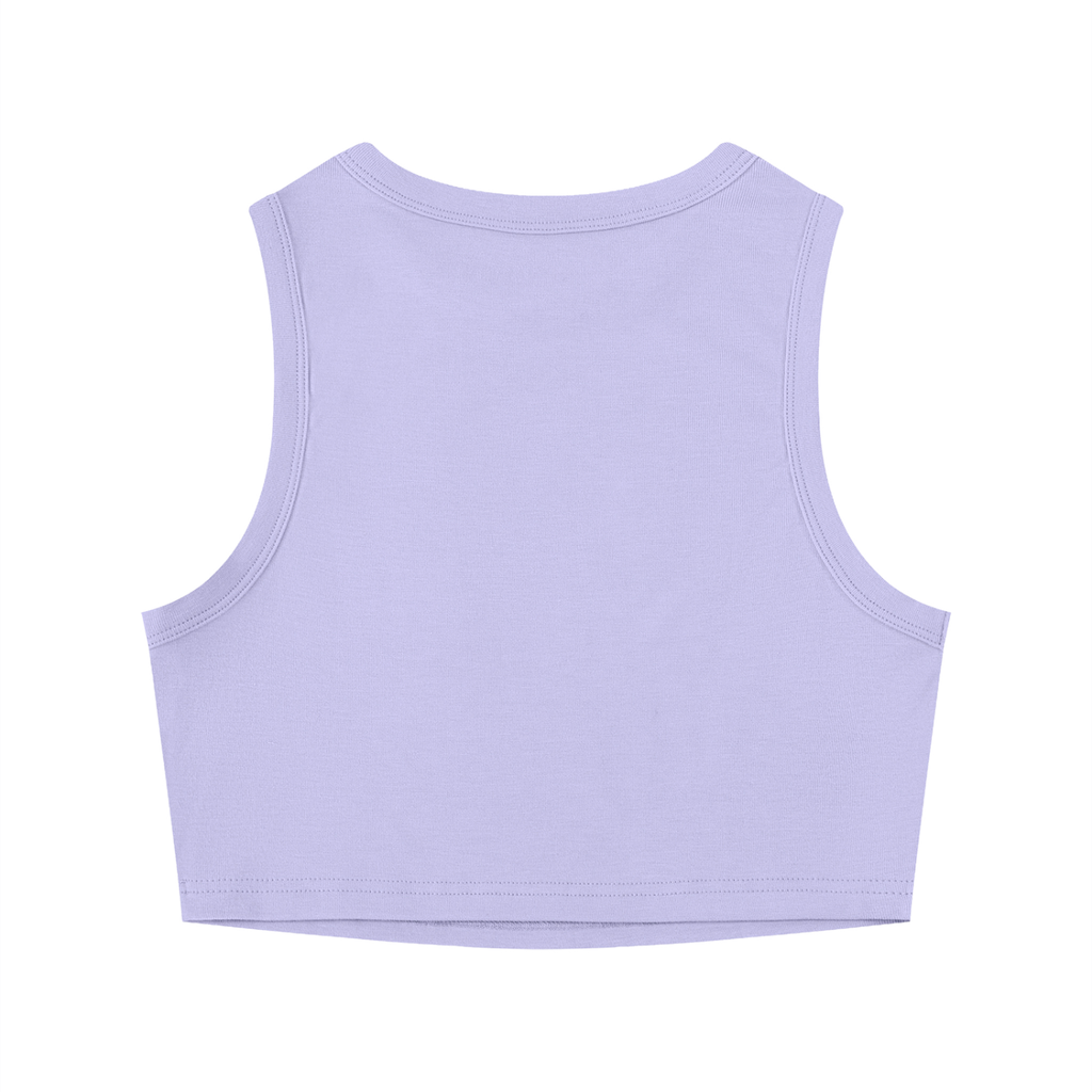 Women's Tight Crewneck Crop Tank Top Im holding my inner child